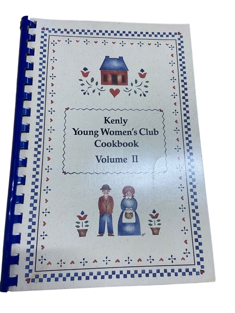 Kenly Young Women’s Club Cookbook Vol II 1987 Vintage Community Recipes Spiral